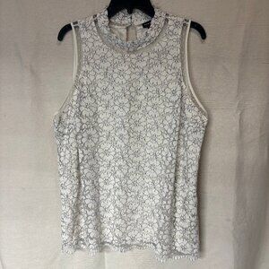 Torrid Lace Mock Neck Tank Top